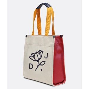 Draper James Colorblock Canvas Tote